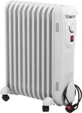 Prem-I-Air EH1844 Oil Filled Radiator 9 Fins, 2kW *NEW-50% OFF* 287