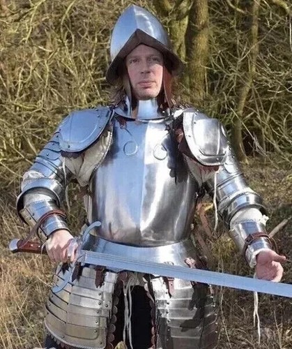 Medieval steel cuirass suit - suit, 18
