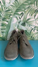 Cotton Traders Green/Khaki Desert Lace up Ankle Boots.UK Size 7.EUR 40.Great Con