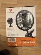 Fan desk 2 in 1 ideal for all