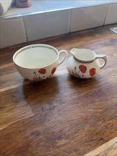 Crown Ducal Poppy Art Deco Cup