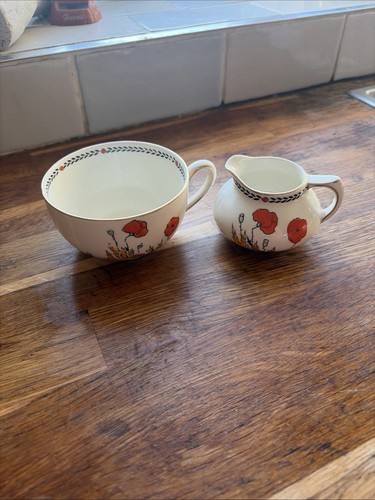 Crown ducal poppy art deco - crown,