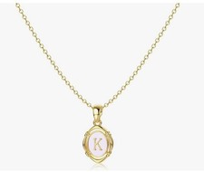 14K Gold Plated Neclace With K
