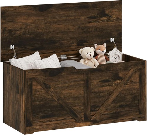 Large rustic storage chest - storage,