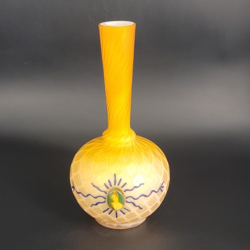 Signd webb glass vase apricot - signd,