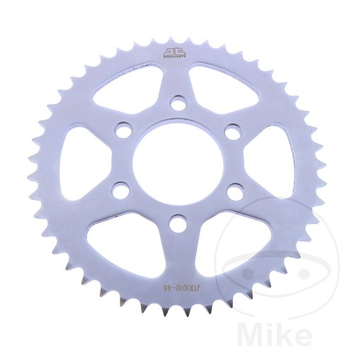 Silver rear sprocket 428 - silver, 46/428