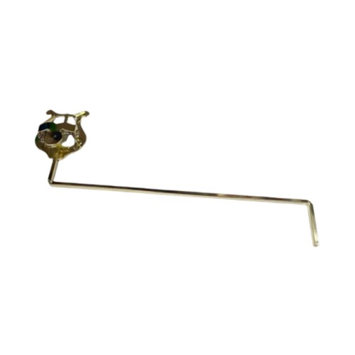 Trumpet marching lyre clamp - marching, on