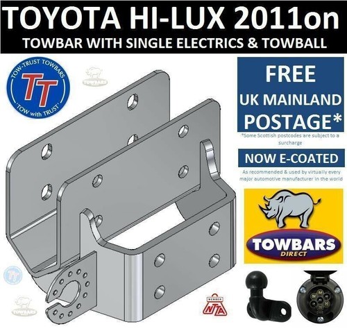 Towbar for toyota hilux - towbar,