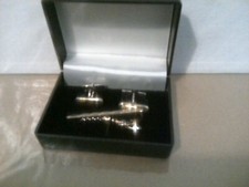 tie pin and cufflink set never taken out of box