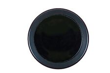 AFTERMARKET STEERING WHEEL HORN BUTTON - BLACK PLAIN BLANK.