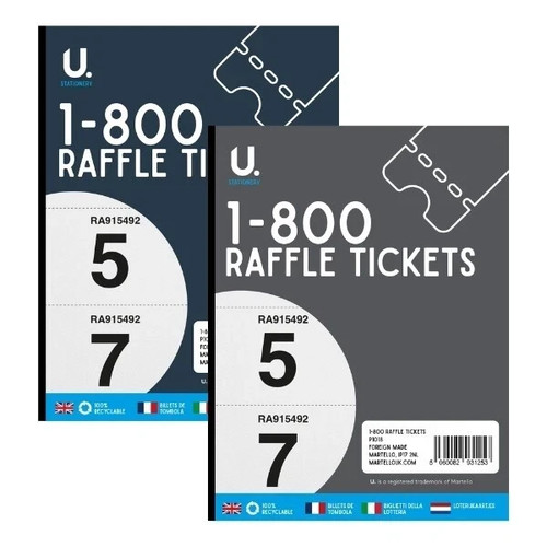 Stationery 800 numbered - u.,