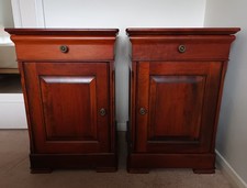 Pair Of M&S Cherrywood Bedside