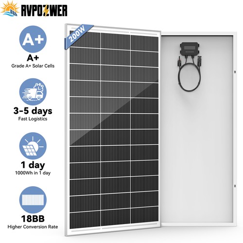 200w 12v solar panel - solar, mono