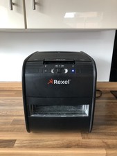 Rexel Auto+ 60X Auto Feed 30 Sheet Cross Cut Paper Shredder 15L Bin Black