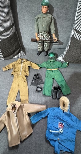 Vintage action man figure - vintage,