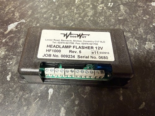 Woodway headlamp flasher 12v - woodway,
