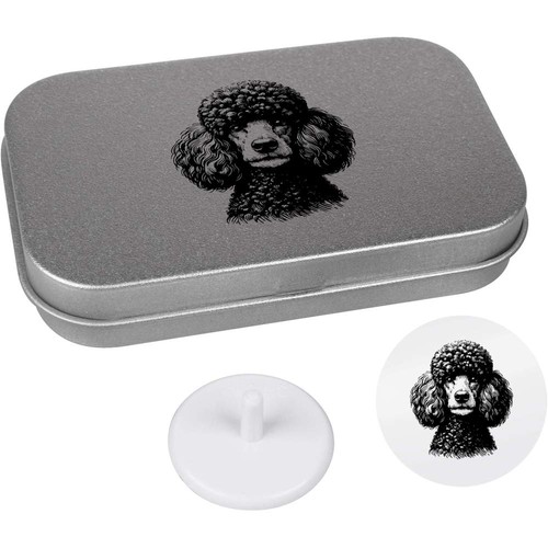 French poodle portrait - 'french, golf