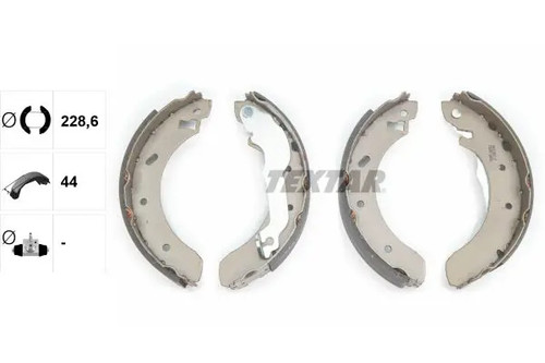 Brake shoes 91046100 textar - brake,