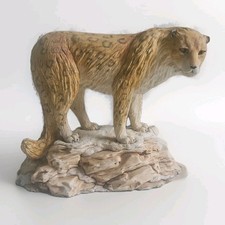 goebel  snow leopard figurine