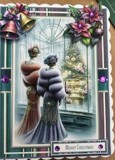 Handcrafted 3D 5x7 Christmas