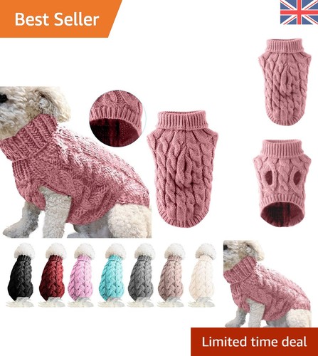 Elegant pink winter knit - elegant, coat