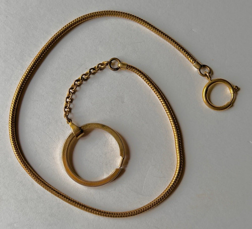Vtg pocket watch - vtg., 17"