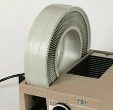 Slide projector slide carousel