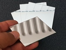 4 pieces, Silver Glass Mirror
