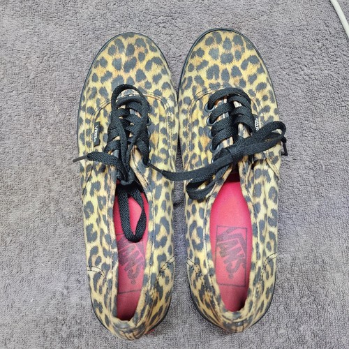 Leopard print vans - leopard,