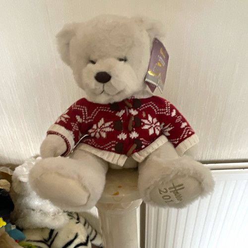 Harrods white plush - harrods,