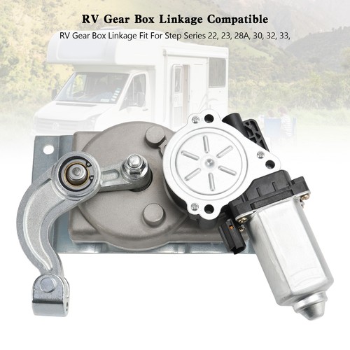 Gear box linkage with motor - gear,
