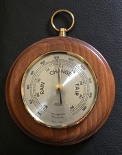 Traditional Wooden Barometer