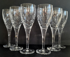 Set of 6 Royal Doulton Crystal