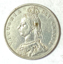 1887 Great Britain 1/2 Crown