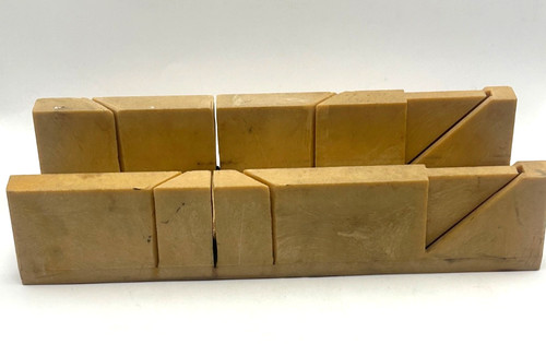 Vintage plastic miter - plastic, box