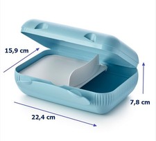 Tupperware lunch box with practical division lunch box break box