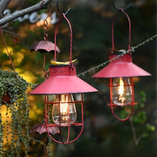 Vintage solar powered hanging - vintage,