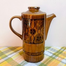 Vintage Retro Royal Worcester Palissy "Apollo" Coffee Pot 1960s 1970s 