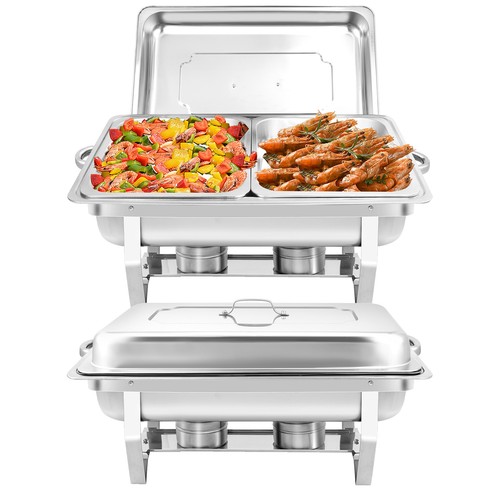 Chafing dishes for buffet 2 - dishes, 9l