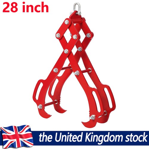 Log lifting tongs 28in claw - log,