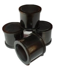 BEADED BUFFALO HORN COLLARS