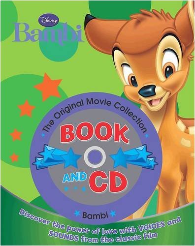 Disney book and bambi - and, "bambi"