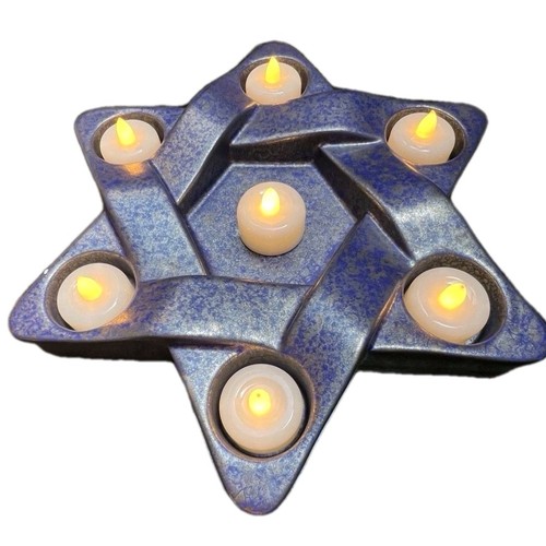 Partylite blue star tea light - partylite,