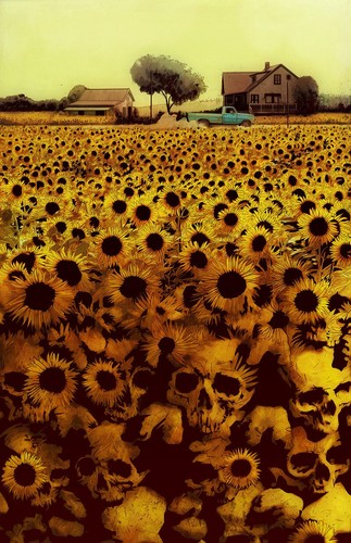 Sunflower comic cover - sunflower,