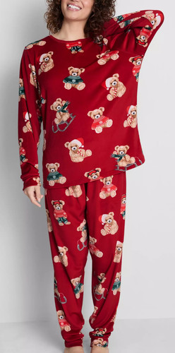 Ladies teddy bear minky - teddy,