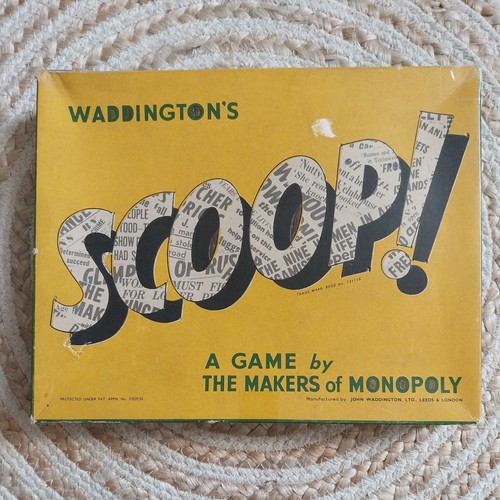 Vintage 1960s scoop - scoop, board