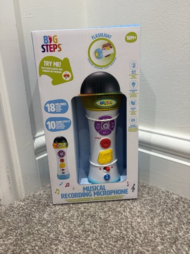 Big steps musical microphone - big,