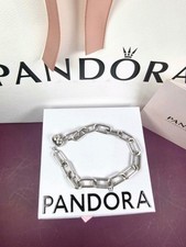 Genuine Pandora Sterling Silver ME Link Bracelet, Excellent, Boxed, 20cm