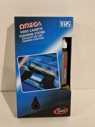Omega 23022 vhs vcr cassette - vhs,