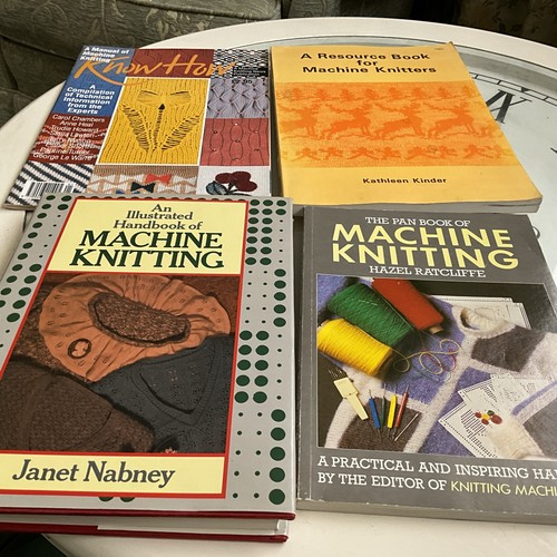 Machines knitting books - machines,